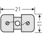 Preview: Leabox Fadenglühbirne 97985033 - schematische Darstellung