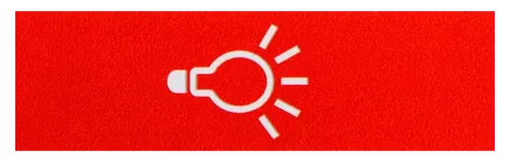 Leabox Lichtsymbol Einlage 77-7-99125 - Frontansicht