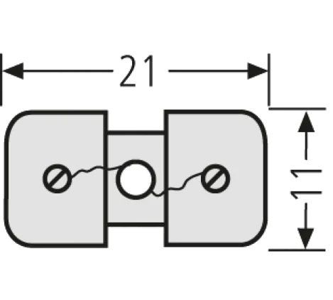 Preview: Leabox Fadenglühbirne 97985033 - schematische Darstellung
