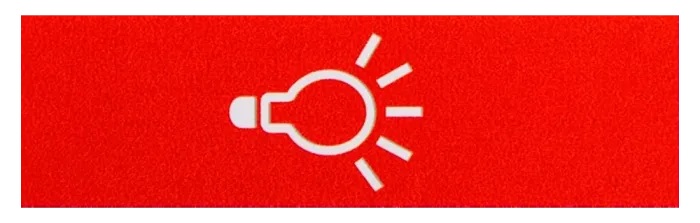 Leabox Lichtsymbol Einlage 77-7-99125 - Frontansicht